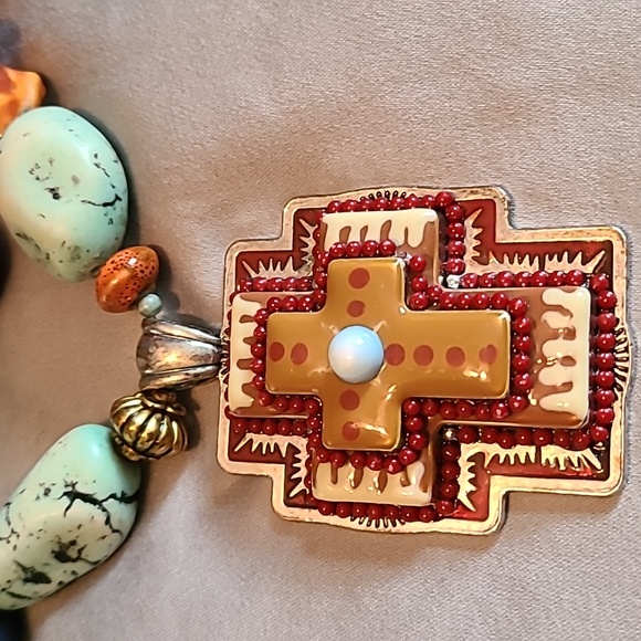 Colorful Necklace and Bracelet Set - Picture 3 of 5